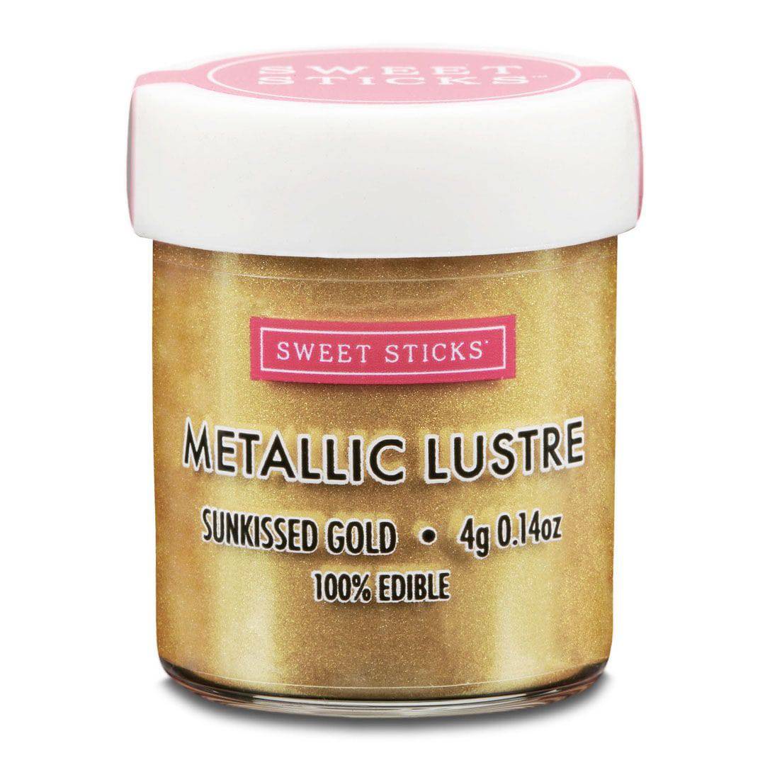 Sunkissed Gold Lustre – Sweet Sticks Edible Art | Food-Safe Shimmer