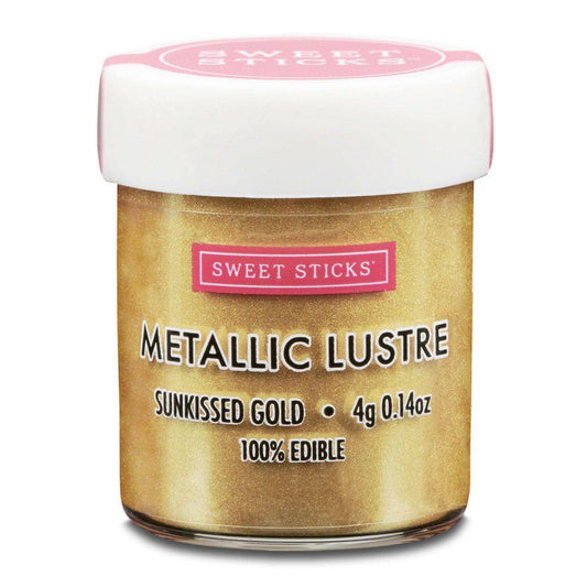 Sunkissed Gold Lustre - Sweet Sticks - O'Khach Baking Supplies