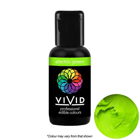 Electric Green - Gel Colour 21g | Vivid Professional - Premium Vivid Professional from Cake Craft - Just $4.99! Shop now at O'Khach Baking Supplies