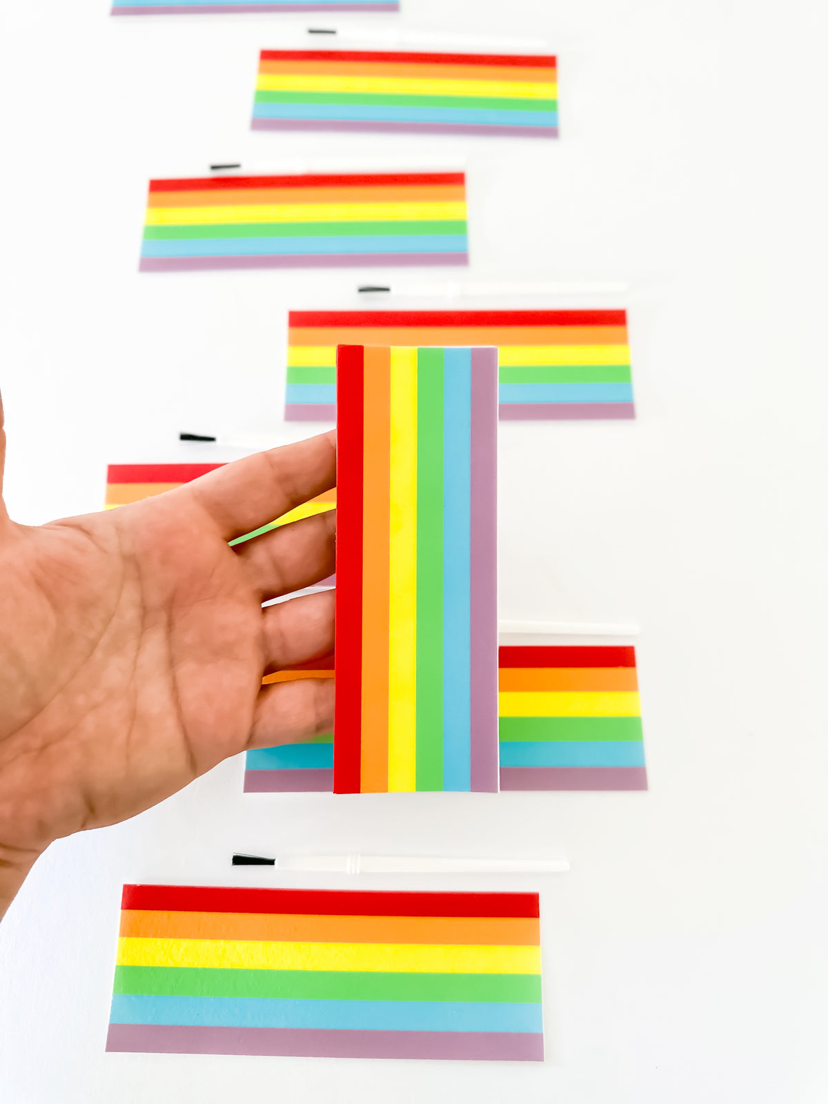 RAINBOW LINE Edible Paint Palettes – PYO Cookie Decorating Kits