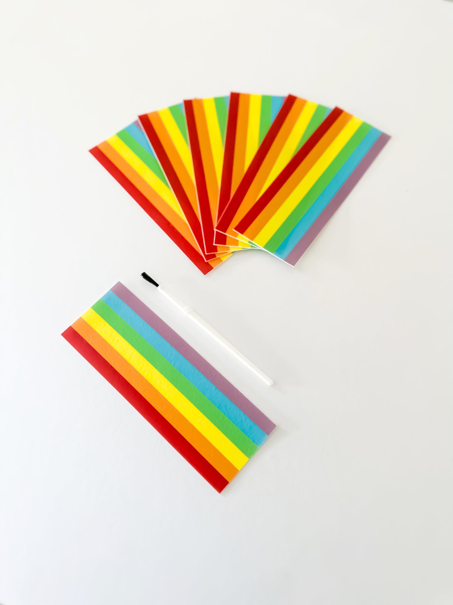 RAINBOW LINE Edible Paint Palettes – PYO Cookie Decorating Kits