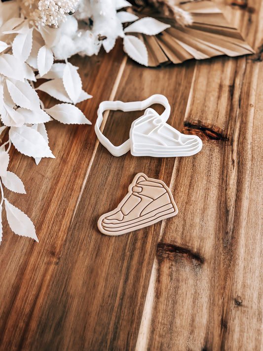 Sneaker (Jordan) Stamp and Cutter - Premium Stamp from O'Khach Baking Supplies - Just $15.99! Shop now at O'Khach Baking Supplies