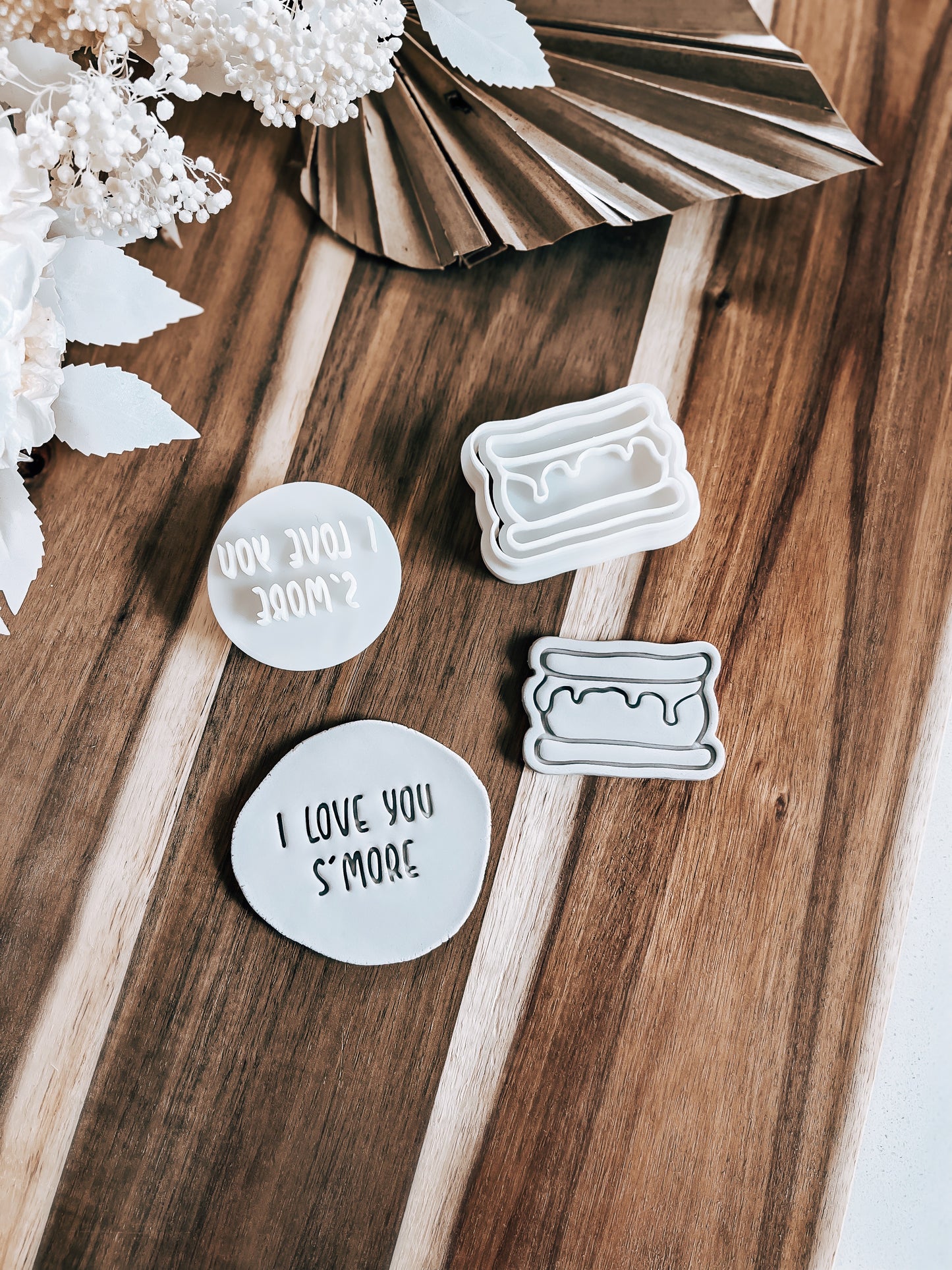 Mini S'more - Cookie Stamp & Cutter - Ideal for Fondant & Sugar Cookies