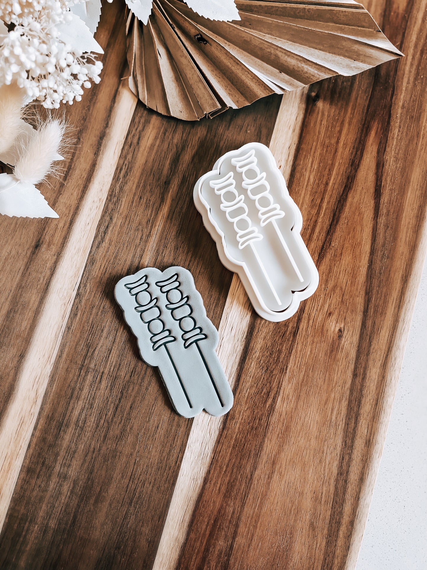 Meat Sticks Stamp & Cutter - Perfect for Fondant & Sugar Cookies