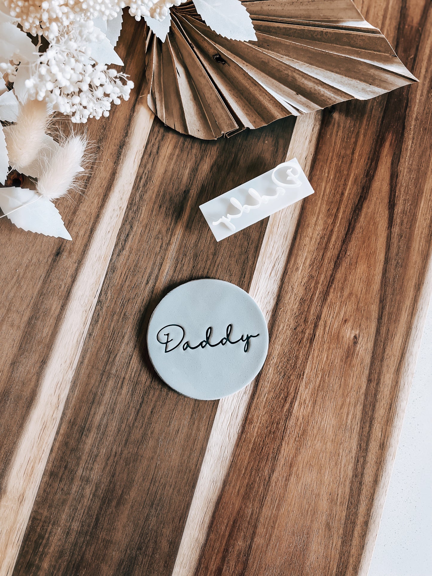 Daddy Cookie Stamp - Perfect for Fondant & Sugar Cookies