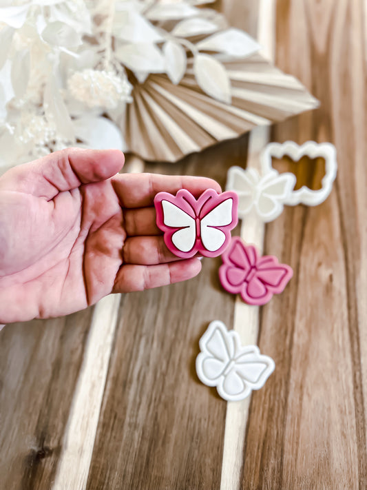 Mini Butterfly Stamp & Cutter - Premium Stamp from O'Khach Baking Supplies - Just $13.00! Shop now at O'Khach Baking Supplies