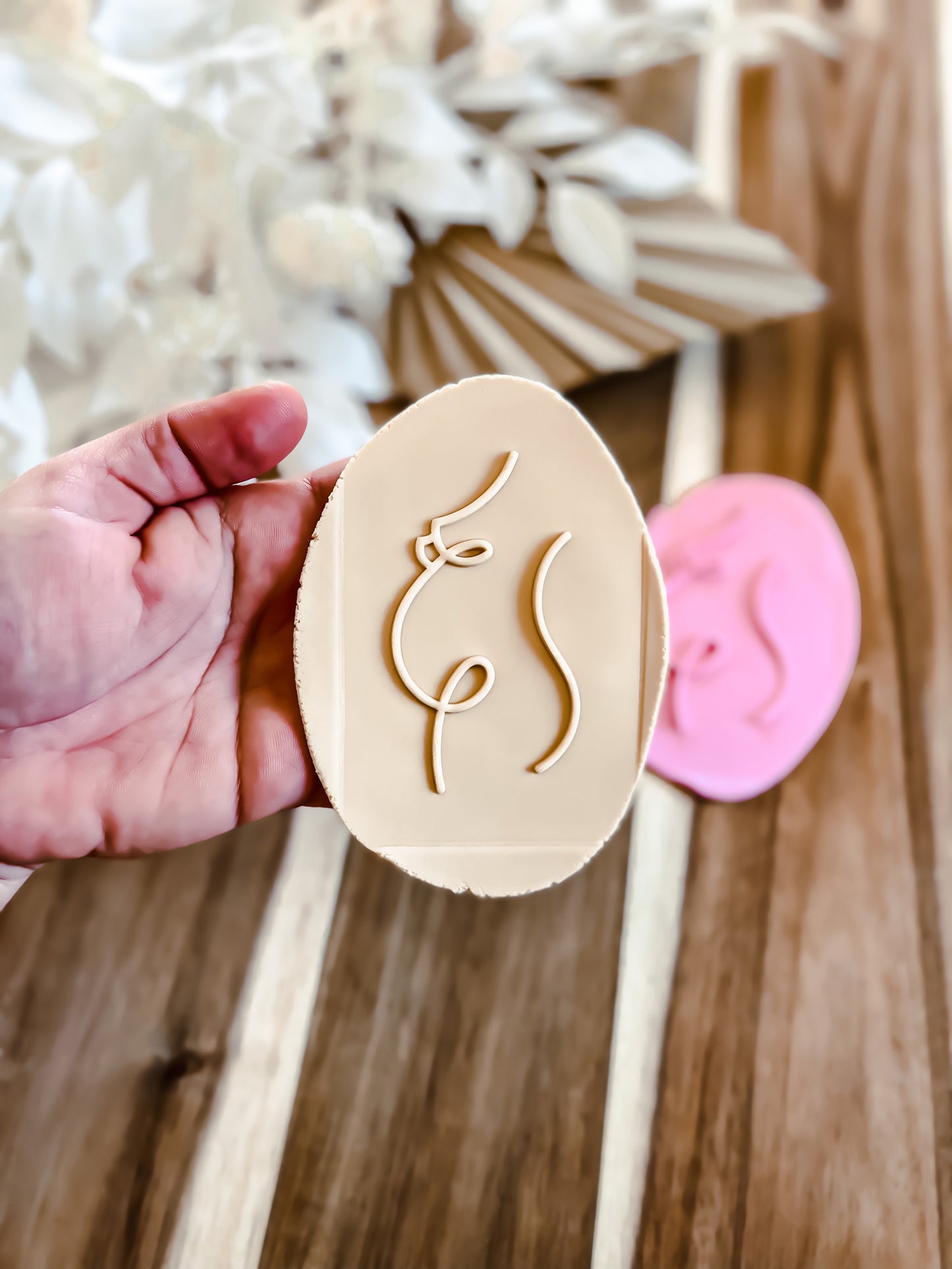 Simple Mumma 'UP' Stamp - Perfect for Fondant & Sugar Cookies