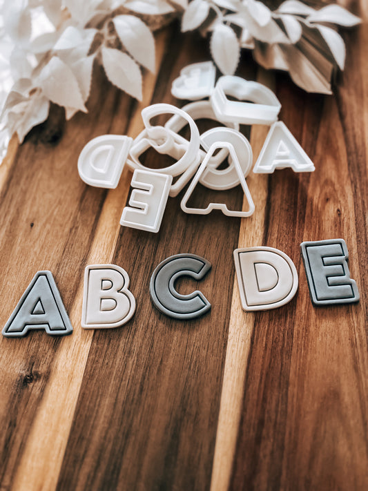 Mini Bubble Letters & Number Cookie Stamp & Cutter - Premium Stamp from O'Khach Baking Supplies - Just $11.99! Shop now at O'Khach Baking Supplies