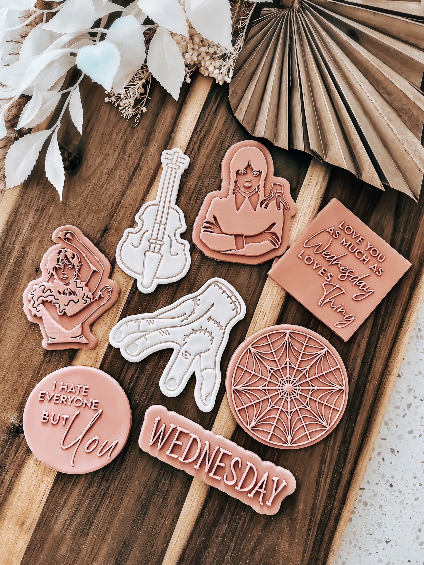 Cello (Wednesday) - Cookie Stamp & Cutter - Perfect for Fondant and Sugar Cookies