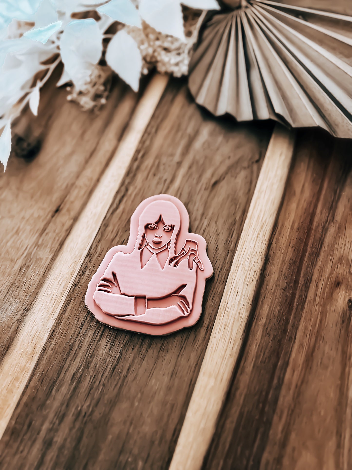 Wednesday & Thing 'UP' - Stamp and Cutter - Premium from O'Khach Baking Supplies - Just $25.99! Shop now at O'Khach Baking Supplies