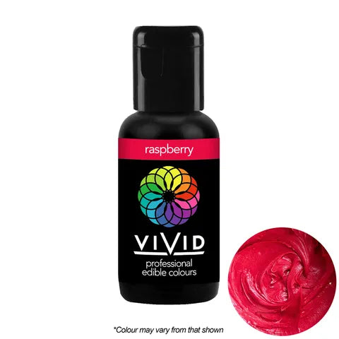 Raspberry - Gel Colour 21g | Vivid Professional - Premium Vivid Professional from Cake Craft - Just $4.99! Shop now at O'Khach Baking Supplies