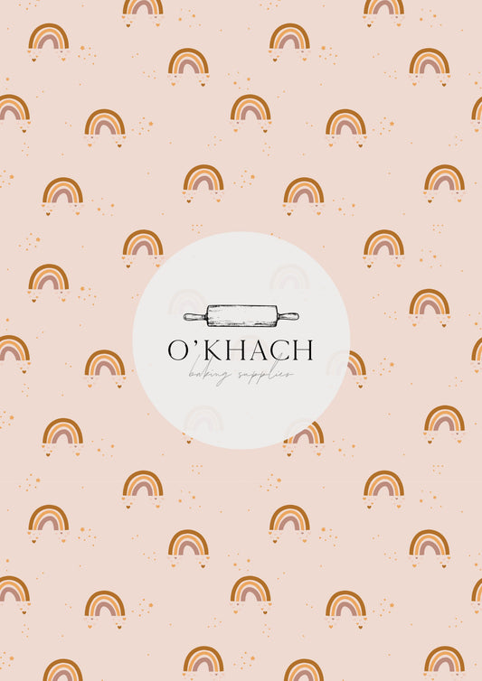 Bohemian Life Pattern No.12 - Edible Image - Premium Edible Image from O'Khach Baking Supplies - Just $16.99! Shop now at O'Khach Baking Supplies