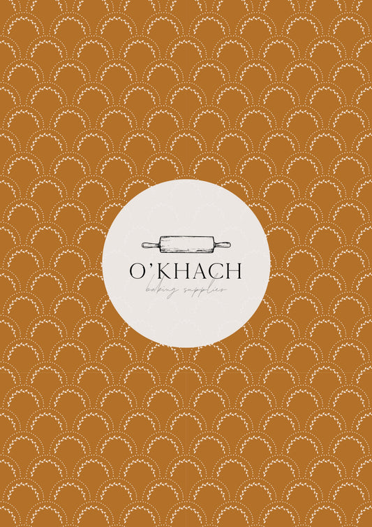 Bohemian Life Pattern No.13 - Edible Image - Premium Edible Image from O'Khach Baking Supplies - Just $16.99! Shop now at O'Khach Baking Supplies