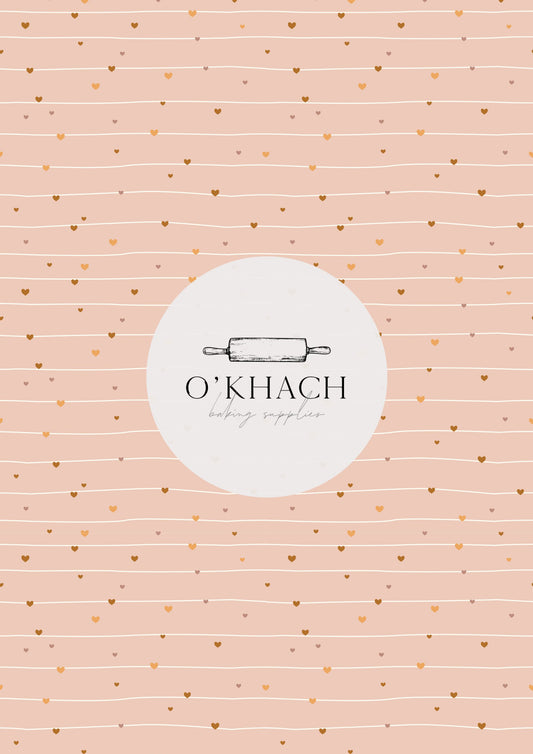 Bohemian Life Pattern No.16 - Edible Image - Premium Edible Image from O'Khach Baking Supplies - Just $16.99! Shop now at O'Khach Baking Supplies