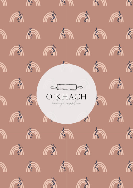 Bohemian Life Pattern No.23 - Edible Image - Premium Edible Image from O'Khach Baking Supplies - Just $16.99! Shop now at O'Khach Baking Supplies