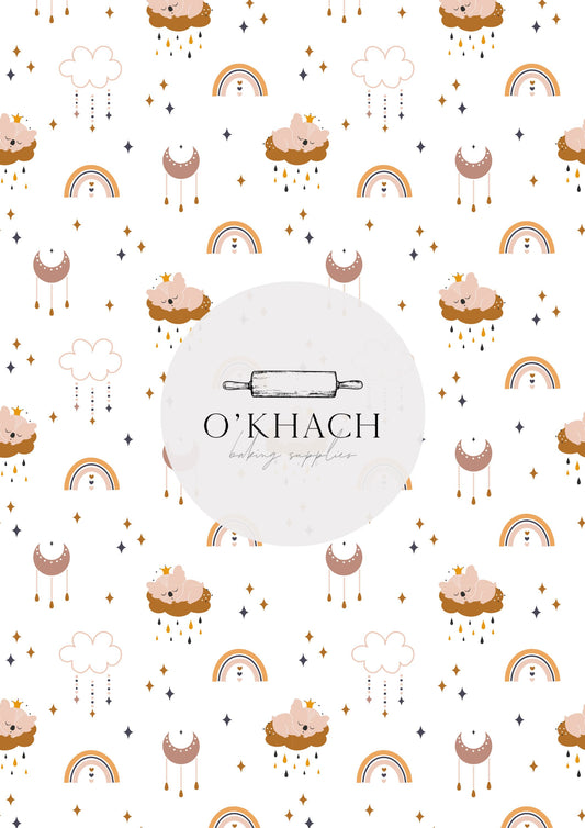 Bohemian Life Pattern No.24 - Edible Image - Premium Edible Image from O'Khach Baking Supplies - Just $16.99! Shop now at O'Khach Baking Supplies