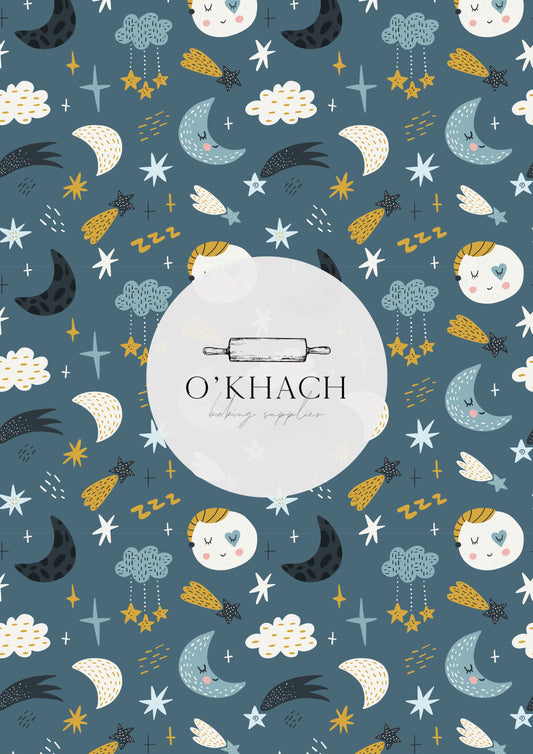 Cats in Space Pattern No.19 - Edible Image - Premium Edible Image from O'Khach Baking Supplies - Just $16.99! Shop now at O'Khach Baking Supplies