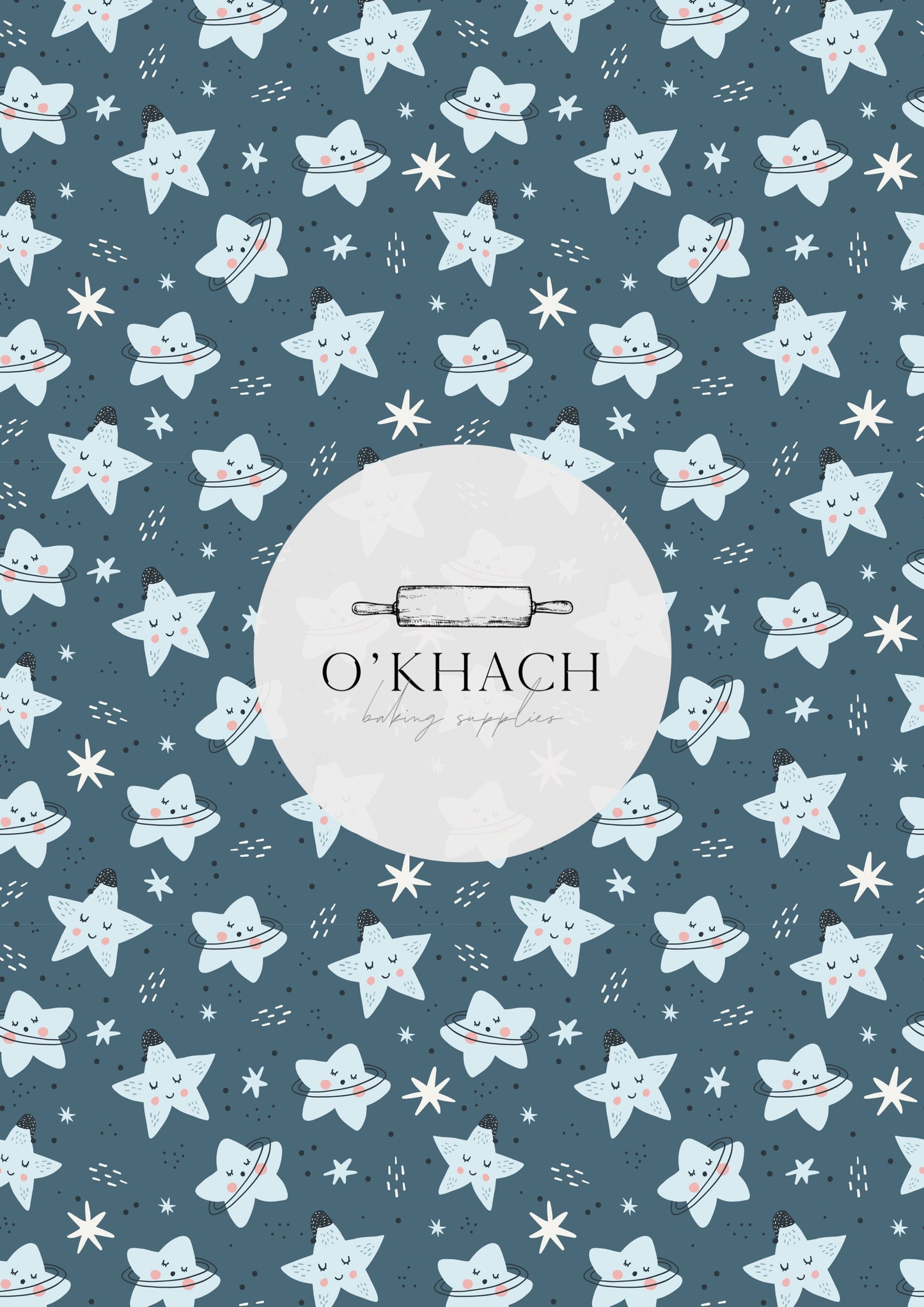 Cats in Space Edible Images – A4 Cake & Cookie Toppers for Fun Cosmic-Themed Baking