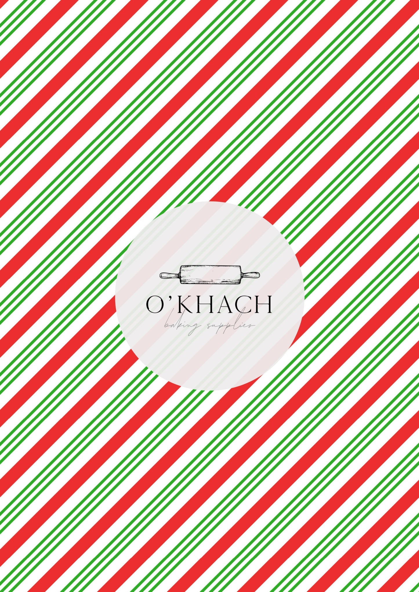 Christmas Details Pattern No.102 - Edible Image - Premium Edible Image from O'Khach Baking Supplies - Just $16.99! Shop now at O'Khach Baking Supplies