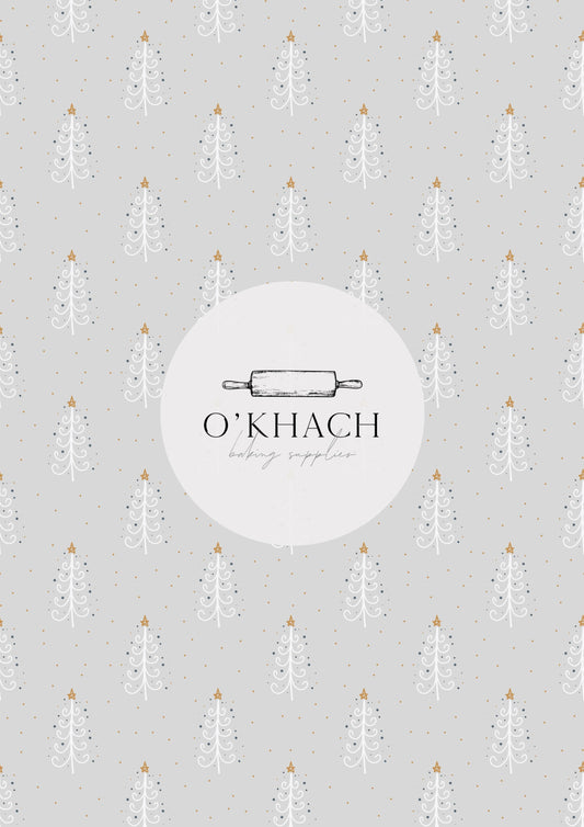 Christmas Details Pattern No.30 - Edible Image - Premium Edible Image from O'Khach Baking Supplies - Just $16.99! Shop now at O'Khach Baking Supplies