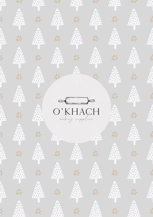 Christmas Details Pattern No.36 - Edible Image - Premium Edible Image from O'Khach Baking Supplies - Just $16.99! Shop now at O'Khach Baking Supplies