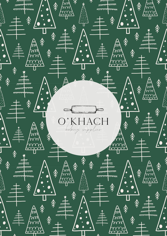 Christmas Details Pattern No.4 - Edible Image - Premium Edible Image from O'Khach Baking Supplies - Just $16.99! Shop now at O'Khach Baking Supplies
