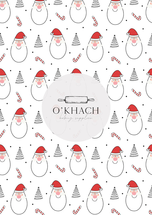 Christmas Details Pattern No.44 - Edible Image - Premium Edible Image from O'Khach Baking Supplies - Just $16.99! Shop now at O'Khach Baking Supplies