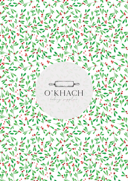 Christmas Details Pattern No.59 - Edible Image - Premium Edible Image from O'Khach Baking Supplies - Just $16.99! Shop now at O'Khach Baking Supplies