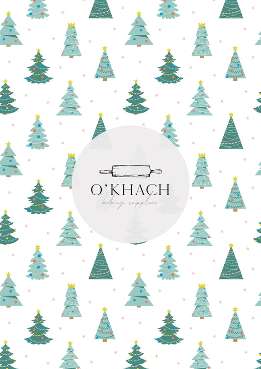 Christmas Details Pattern No.75 - Edible Image - Premium Edible Image from O'Khach Baking Supplies - Just $16.99! Shop now at O'Khach Baking Supplies