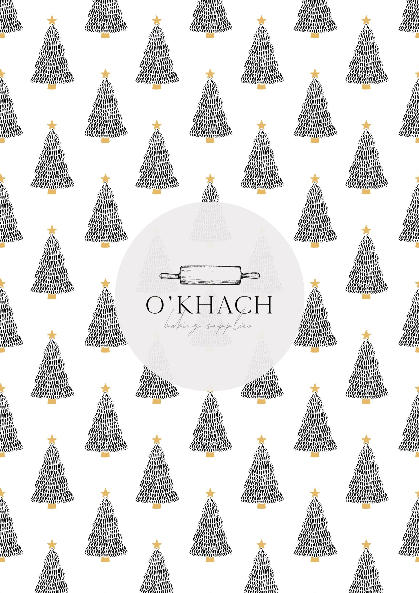 Christmas Details Pattern No.92 - Edible Image - Premium Edible Image from O'Khach Baking Supplies - Just $16.99! Shop now at O'Khach Baking Supplies