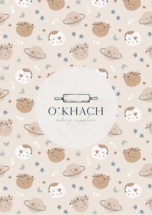 Dream Big Pattern No.3 - Edible Image - Premium Edible Image from O'Khach Baking Supplies - Just $16.99! Shop now at O'Khach Baking Supplies