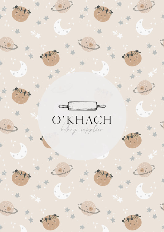 Dream Big Pattern No.4 - Edible Image - Premium Edible Image from O'Khach Baking Supplies - Just $16.99! Shop now at O'Khach Baking Supplies