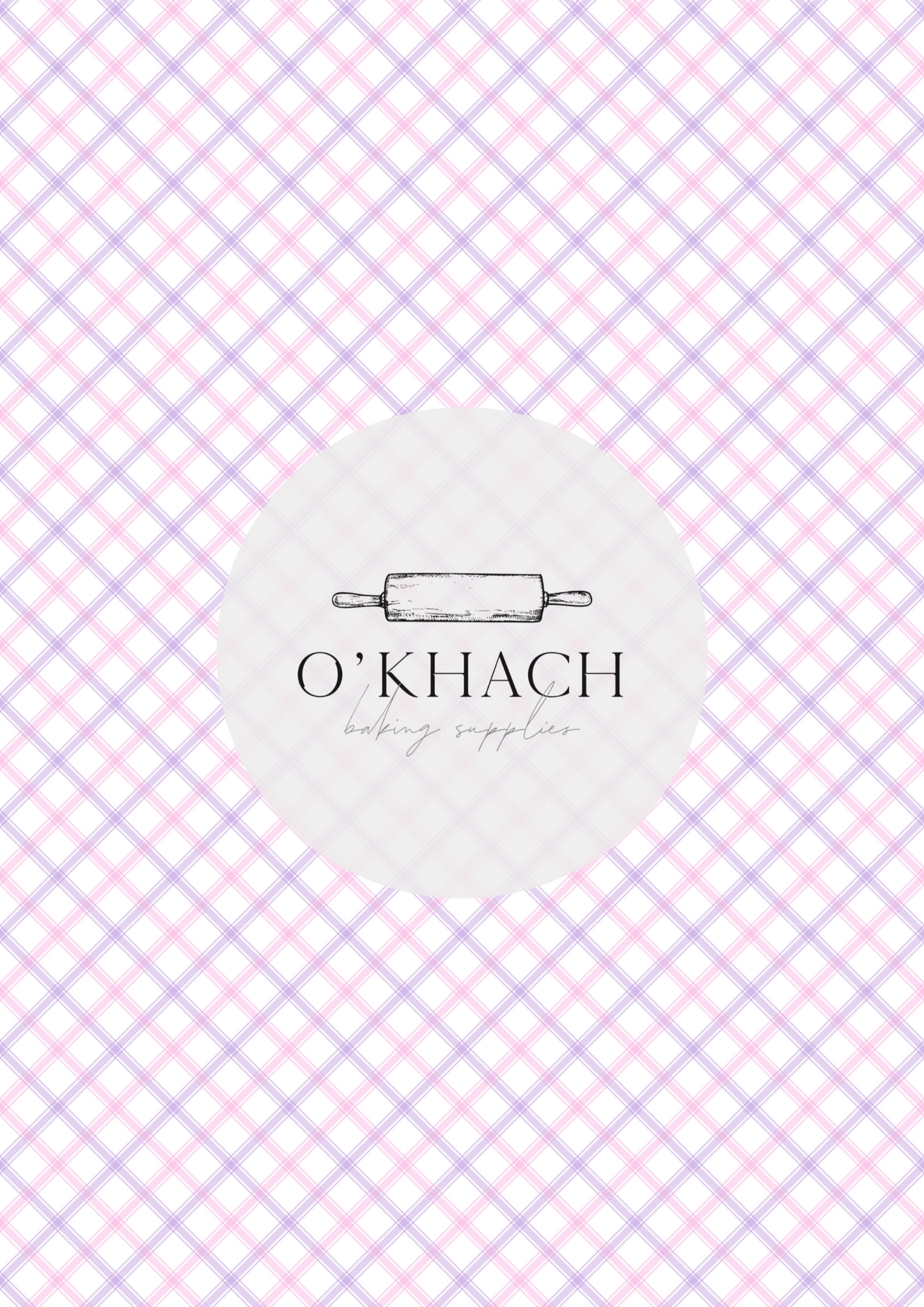 Easter Pattern - Edible Image – A4 Cake Topper & Cupcake Decoration