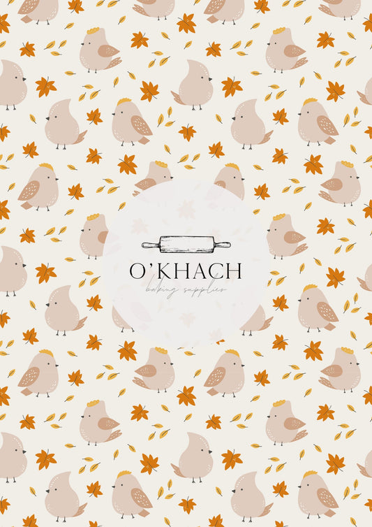 In The Woods Pattern No.10 - Edible Image - Premium Edible Image from O'Khach Baking Supplies - Just $16.99! Shop now at O'Khach Baking Supplies