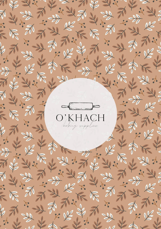 In The Woods Pattern No.18 - Edible Image - Premium Edible Image from O'Khach Baking Supplies - Just $16.99! Shop now at O'Khach Baking Supplies