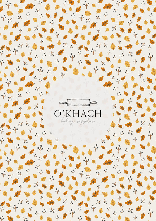 In The Woods Pattern No.19 - Edible Image - Premium Edible Image from O'Khach Baking Supplies - Just $16.99! Shop now at O'Khach Baking Supplies