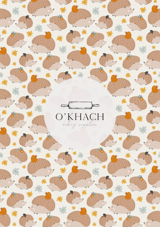 In The Woods Pattern No.7 - Edible Image - Premium Edible Image from O'Khach Baking Supplies - Just $16.99! Shop now at O'Khach Baking Supplies