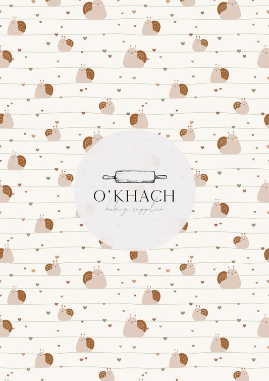 In The Woods Pattern No.9 - Edible Image - Premium Edible Image from O'Khach Baking Supplies - Just $16.99! Shop now at O'Khach Baking Supplies
