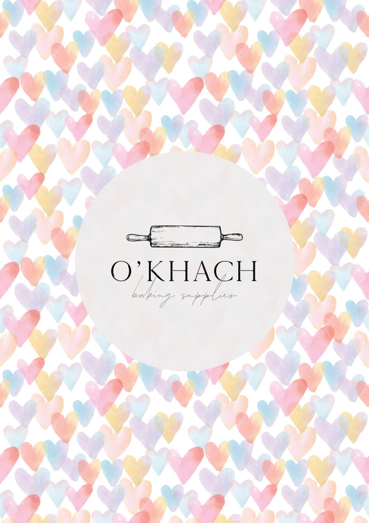 Love Details Pattern No.142 - Edible Image - Premium Edible Image from O'Khach Baking Supplies - Just $16.99! Shop now at O'Khach Baking Supplies