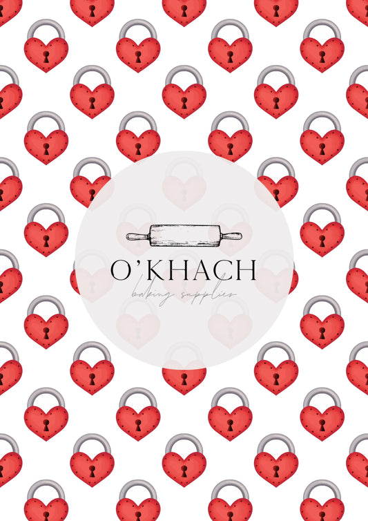 Love Details Pattern No.150 - Edible Image - Premium Edible Image from O'Khach Baking Supplies - Just $16.99! Shop now at O'Khach Baking Supplies