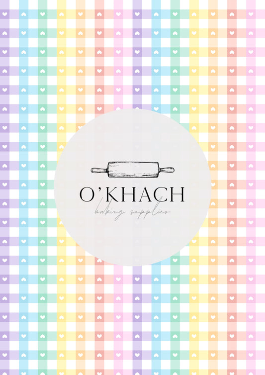 Love Details Pattern No.153 - Edible Image - Premium Edible Image from O'Khach Baking Supplies - Just $16.99! Shop now at O'Khach Baking Supplies