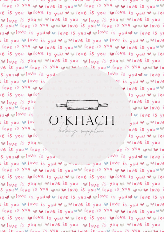 Love Details Pattern No.170 - Edible Image - Premium Edible Image from O'Khach Baking Supplies - Just $16.99! Shop now at O'Khach Baking Supplies