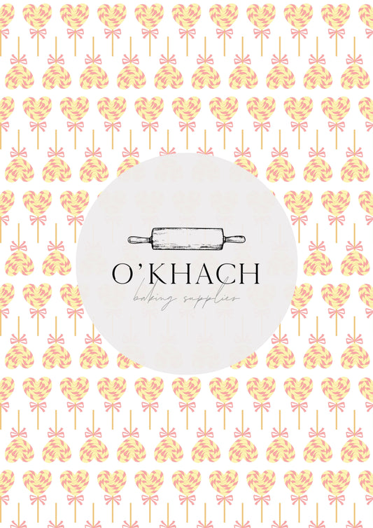 Love Details Pattern No.172 - Edible Image - Premium Edible Image from O'Khach Baking Supplies - Just $16.99! Shop now at O'Khach Baking Supplies