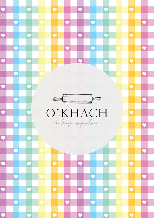 Love Details Pattern No.200 - Edible Image - Premium Edible Image from O'Khach Baking Supplies - Just $16.99! Shop now at O'Khach Baking Supplies