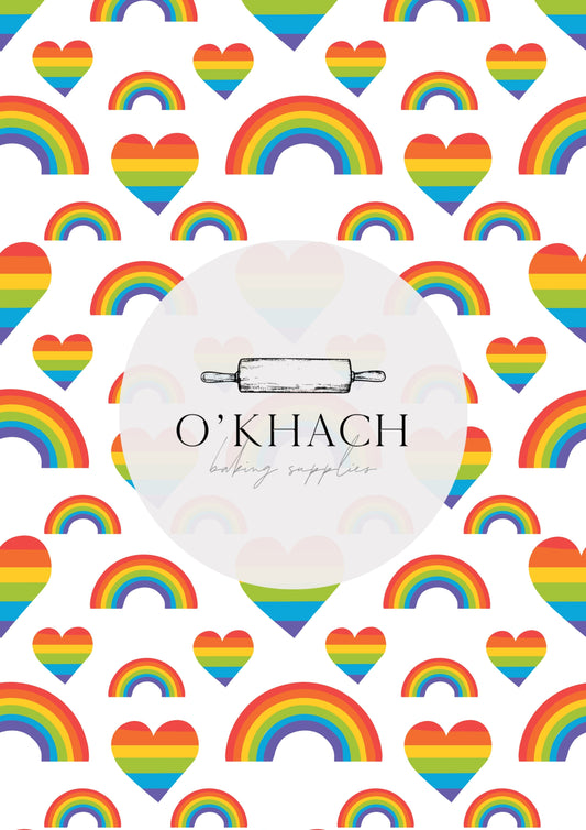 Love Details Pattern No.207 - Edible Image - Premium Edible Image from O'Khach Baking Supplies - Just $16.99! Shop now at O'Khach Baking Supplies