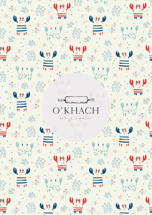 Sailor Pattern No.12 - Edible Image - Premium Edible Image from O'Khach Baking Supplies - Just $16.99! Shop now at O'Khach Baking Supplies
