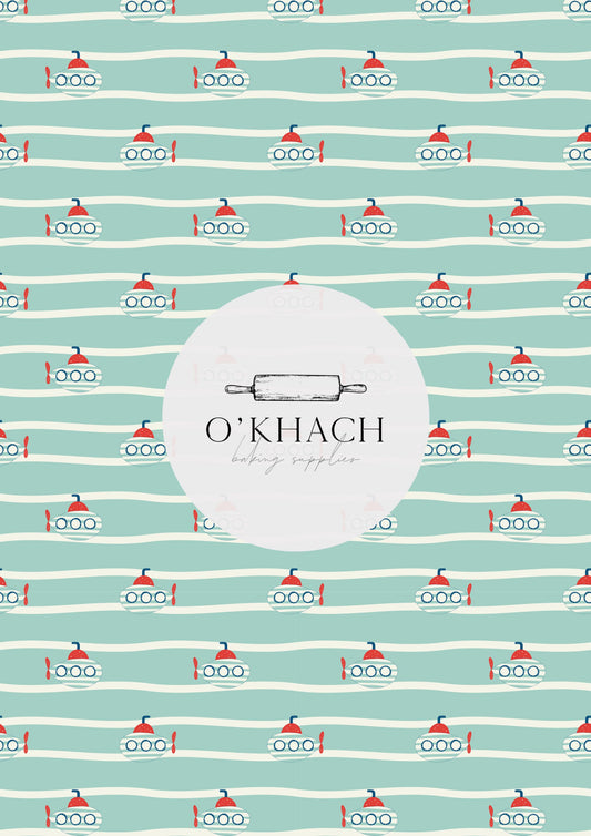 Sailor Pattern No.3 - Edible Image - Premium Edible Image from O'Khach Baking Supplies - Just $16.99! Shop now at O'Khach Baking Supplies