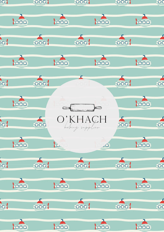 Sailor Pattern No.3 - Edible Image - Premium Edible Image from O'Khach Baking Supplies - Just $16.99! Shop now at O'Khach Baking Supplies
