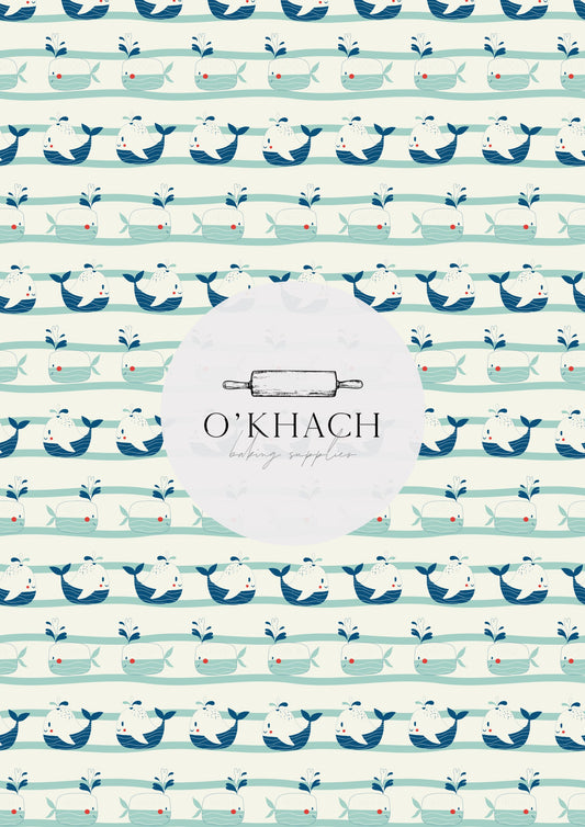 Sailor Pattern No.5 - Edible Image - Premium Edible Image from O'Khach Baking Supplies - Just $16.99! Shop now at O'Khach Baking Supplies