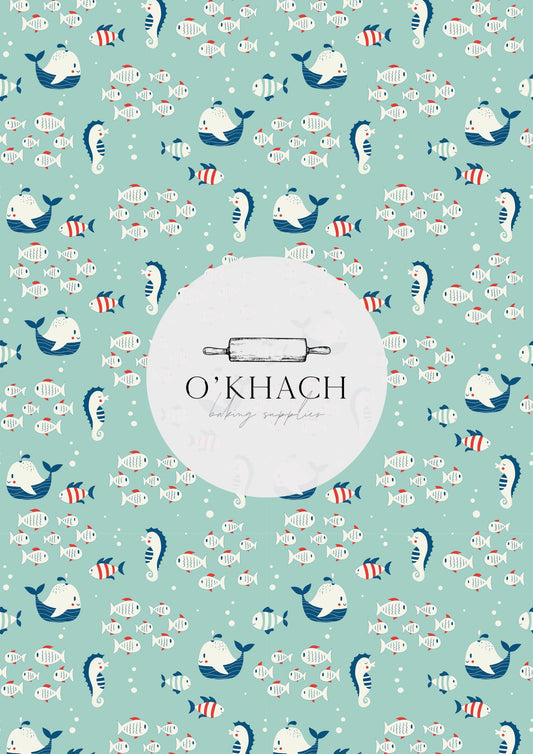 Sailor Pattern No.6 - Edible Image - Premium Edible Image from O'Khach Baking Supplies - Just $16.99! Shop now at O'Khach Baking Supplies